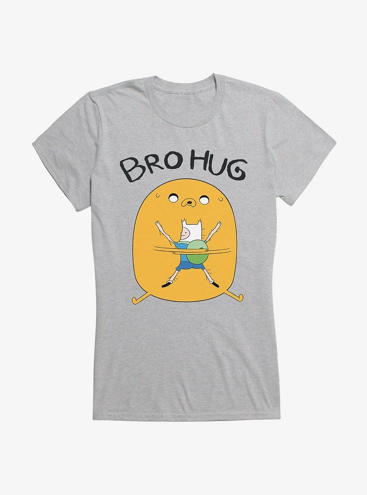 Adventure Time Jake Bro Hug Girls T-Shirt