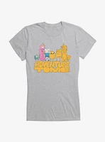 Adventure Time Yellow Shadows Girls T-Shirt