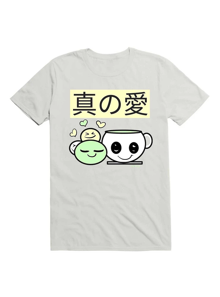 Kawaii Mochi Loves Matcha T-Shirt