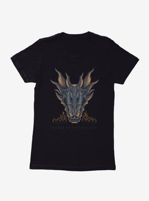 House of the Dragon Burning Fire Womens T-Shirt