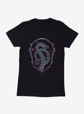House of the Dragon Serpent Silhouette Womens T-Shirt