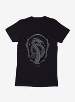 House of the Dragon Serpent Silhouette Womens T-Shirt