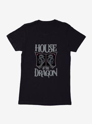 House of the Dragon Twin Dragons Icon Womens T-Shirt