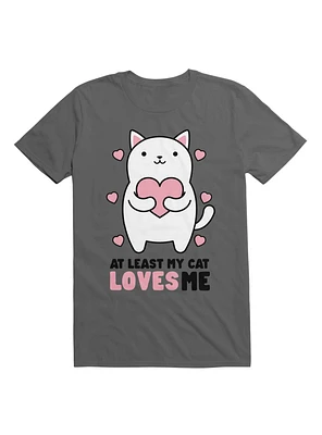 Kawaii At Least My Cat Loves Me T-Shirt