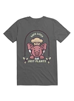 Kawaii Save Lives Eat Just Plants T-Shirt