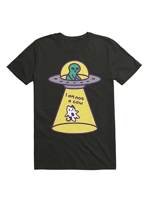 Kawaii Cat Abduction By Alien T-Shirt