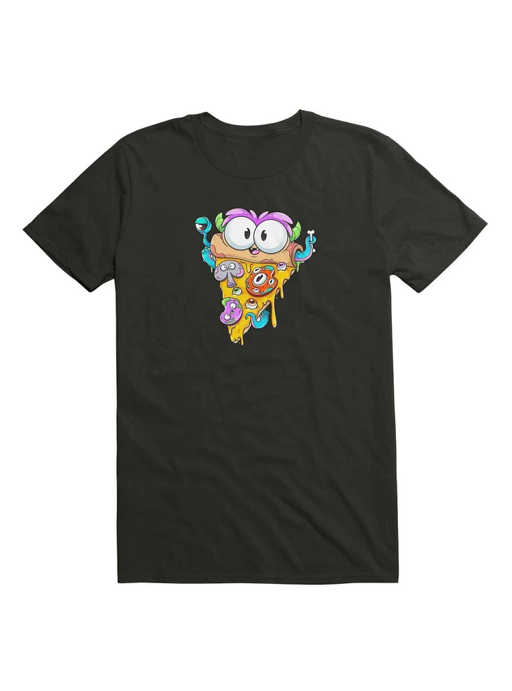 Kawaii Pizza Graffiti T-Shirt