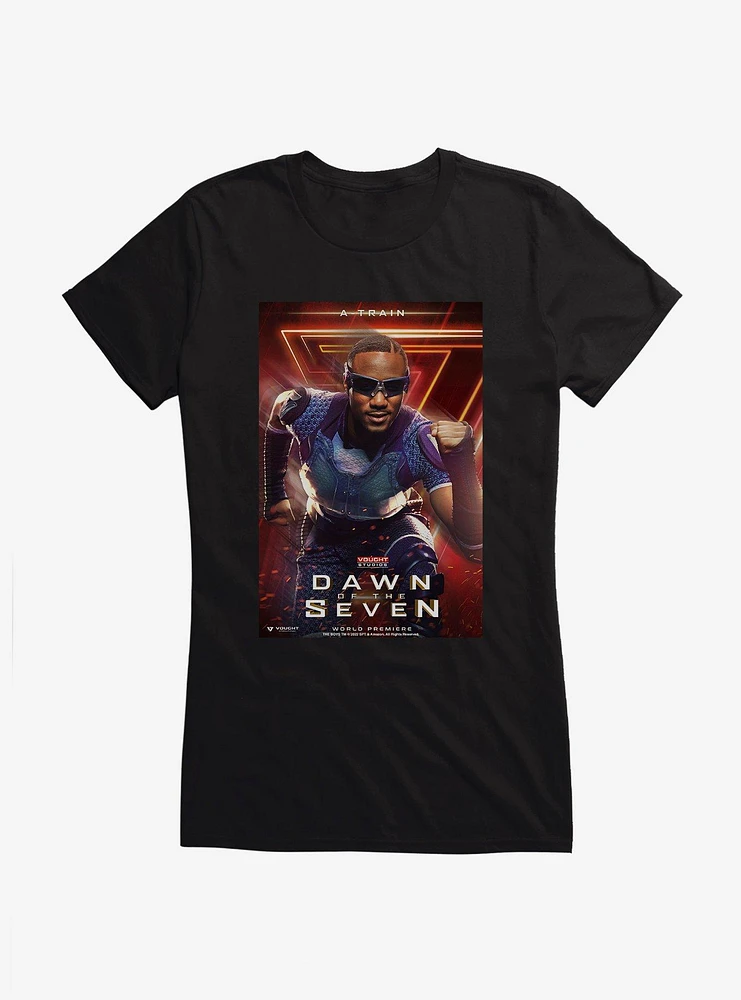 The Boys Dawn Of Seven A-Train Movie Poster Girls T-Shirt