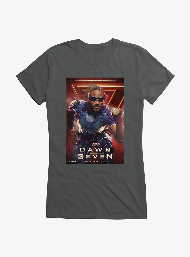 The Boys Dawn Of Seven A-Train Movie Poster Girls T-Shirt