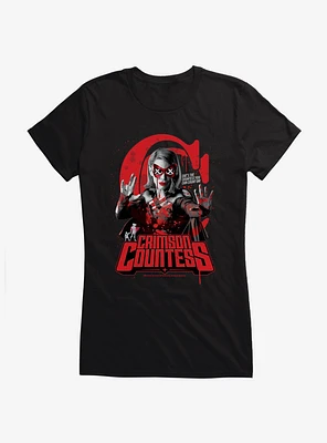 The Boys Count On Crimson Countess Girls T-Shirt