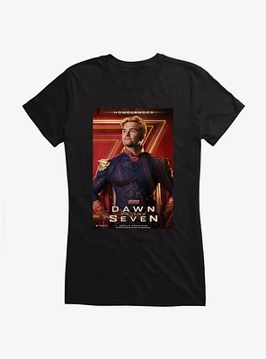The Boys Dawn Of Seven Homelander Movie Poster Girls T-Shirt