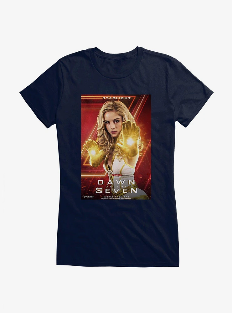 The Boys Dawn Of Seven Starlight Movie Poster Girls T-Shirt