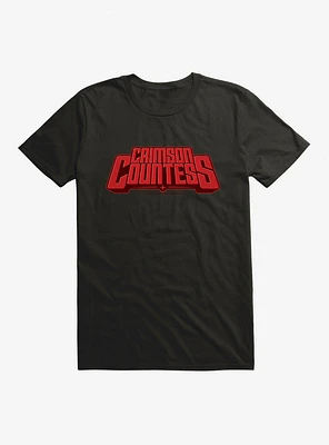 The Boys Crimson Countess Logo T-Shirt