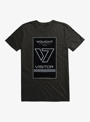 The Boys Vought Intl Tower Visitor Badge T-Shirt