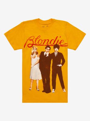 Blondie Band Members Boyfriend Fit Girls T-Shirt