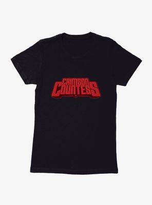 The Boys Crimson Countess Logo Womens T-Shirt