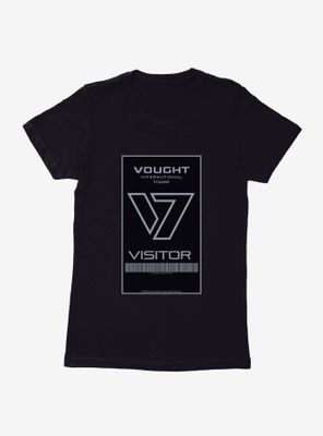 The Boys Vought Intl Tower Visitor Badge Womens T-Shirt