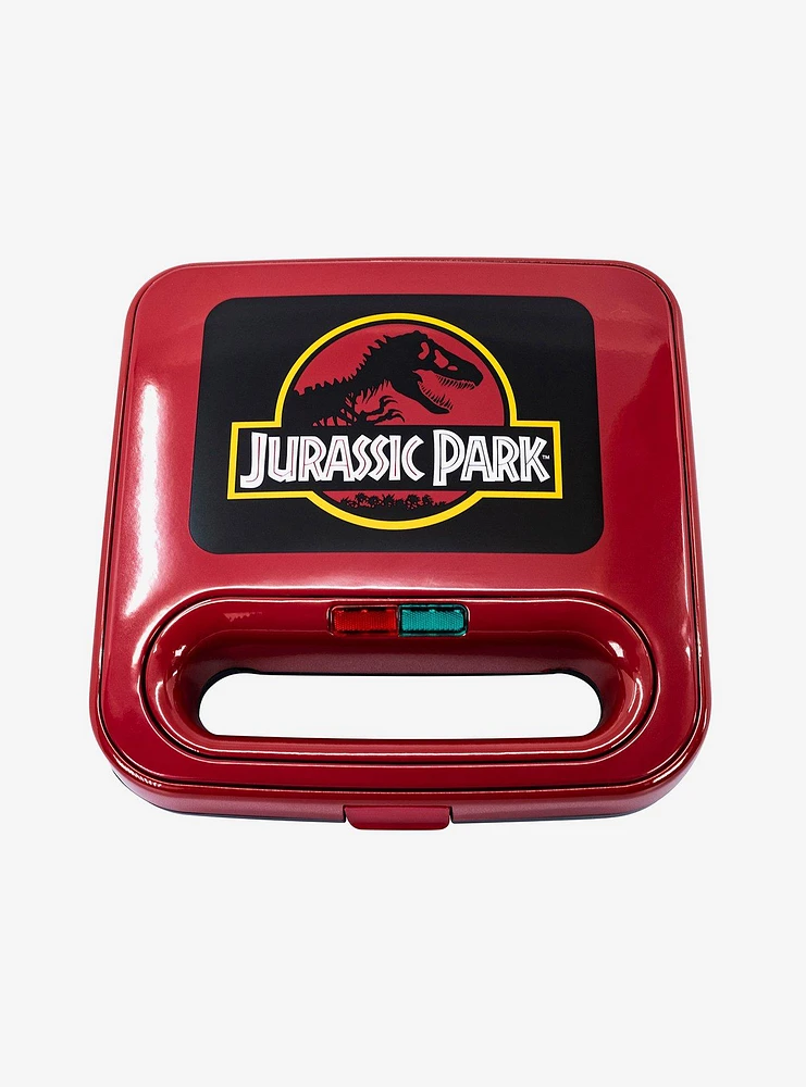 Jurassic Park Grilled Cheese Maker Panini Press and Compact Indoor Grill