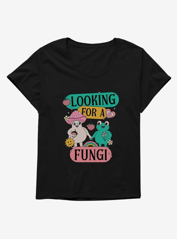 Cottagecore Looking For A Fungi Womens T-Shirt Plus