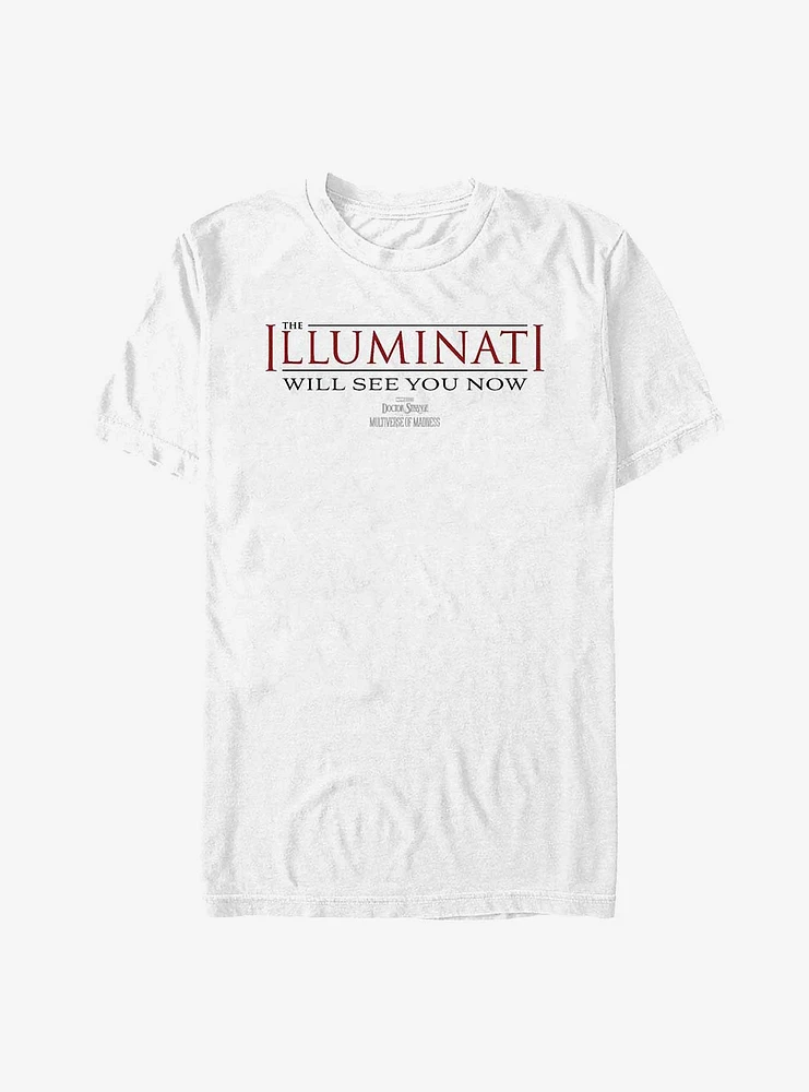 Marvel Doctor Strange The Multiverse Of Madness Illuminati Will See You Now T-Shirt