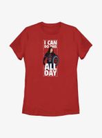 Marvel Doctor Strange The Multiverse Of Madness I Can Do This All Day Captian Carter Womens T-Shirt