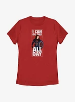 Marvel Doctor Strange The Multiverse Of Madness I Can Do This All Day Captian Carter Womens T-Shirt