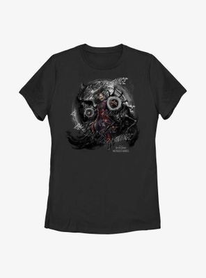 Marvel Doctor Strange The Multiverse Of Madness Undead Zombie Womens T-Shirt
