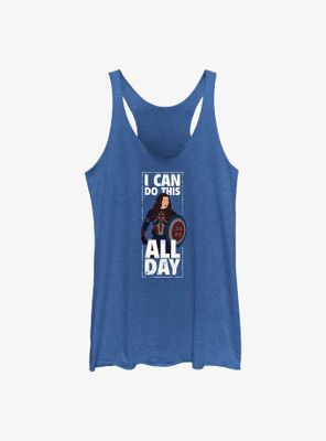 Marvel Doctor Strange The Multiverse Of Madness I Can Do This All Day Captian Carter Womens Tank Top