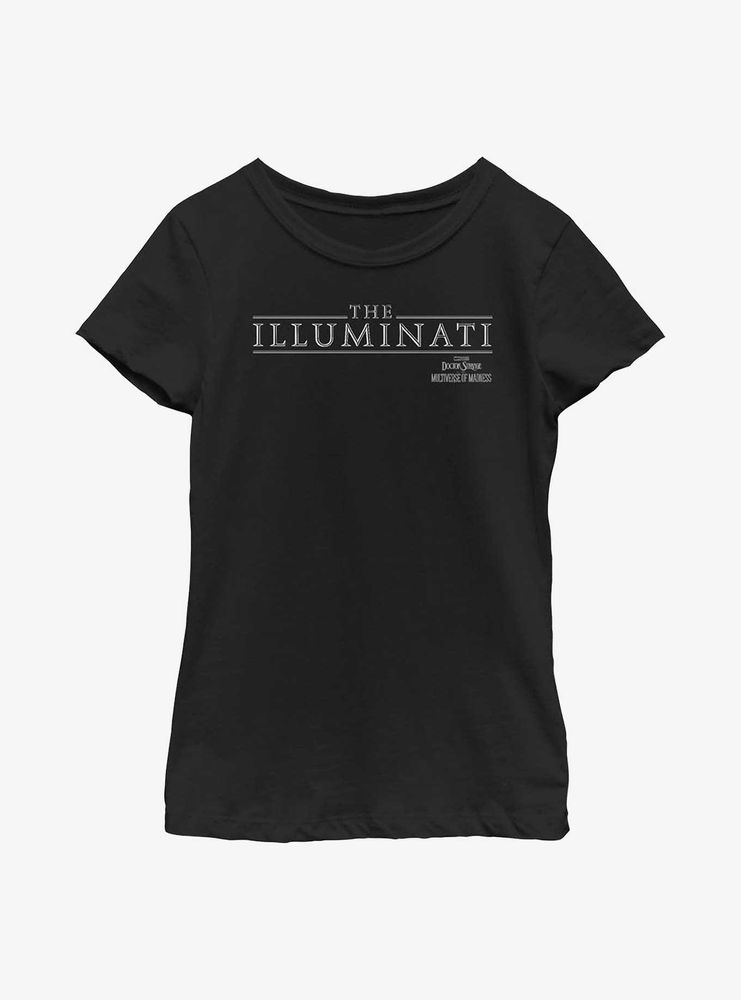 Marvel Doctor Strange The Multiverse Of Madness Illuminati Youth Girls T-Shirt