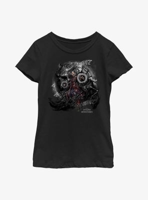 Marvel Doctor Strange The Multiverse Of Madness Undead Zombie Youth Girls T-Shirt