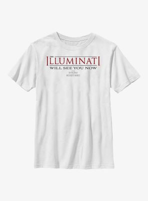 Marvel Doctor Strange The Multiverse Of Madness Illuminati Will See You Now Youth T-Shirt