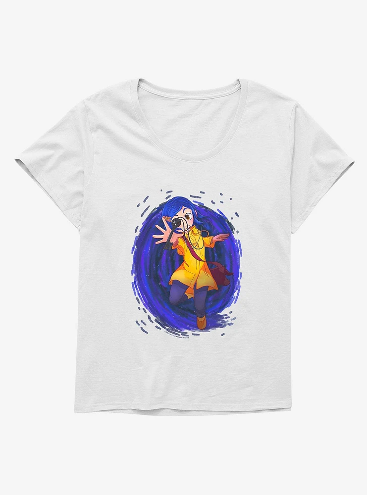 Laika Fan Art Coraline Escaping Paradise Girls T-Shirt Plus