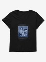 Coraline Family Portrait Womens T-Shirt Plus