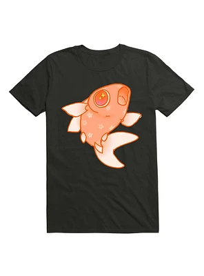 Kawaii Blossom Orange Freddy Fish T-Shirt