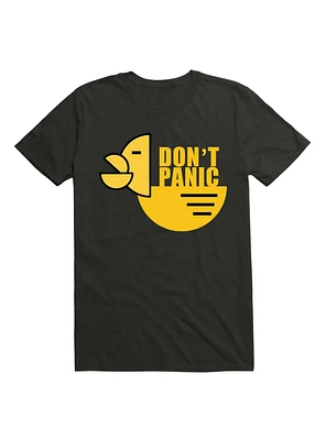 Kawaii Dont Panic Cartoon Duck T-Shirt