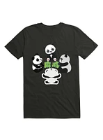 Kawaii Mahjong Panda Cute Funny T-Shirt