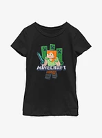 Minecraft Adventure Is An Attitude Youth Girls T-Shirt