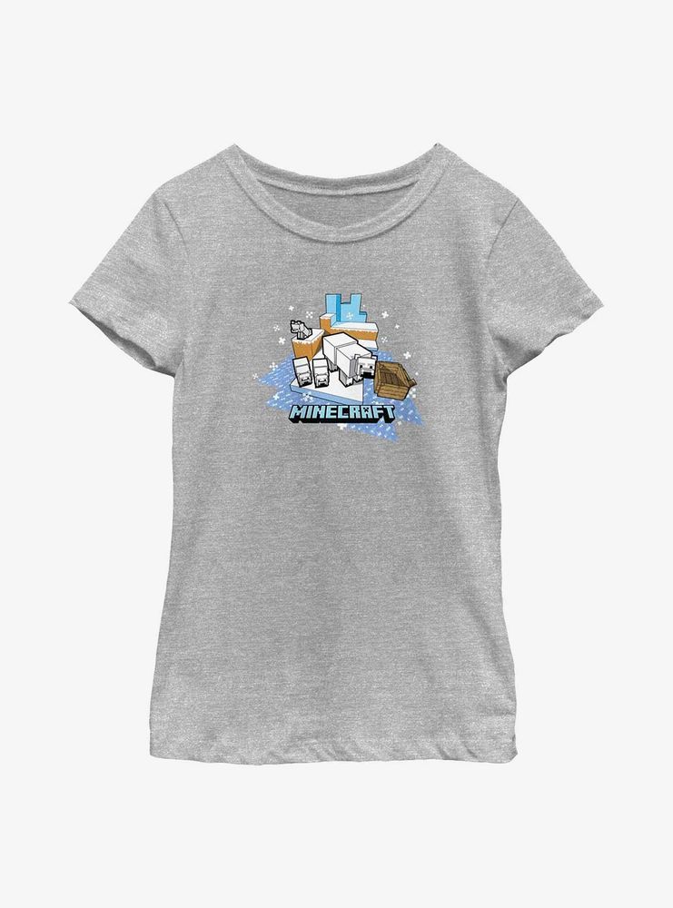 Minecraft Bears Youth Girls T-Shirt