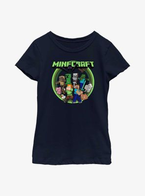 Minecraft All Aboard Youth Girls T-Shirt