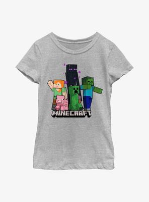 Minecraft Bobble Mobbin Youth Girls T-Shirt