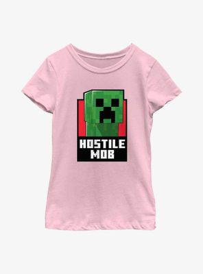 Minecraft Creep Hostile Mob Youth Girls T-Shirt