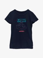 Minecraft Cave Cliff Goats Youth Girls T-Shirt