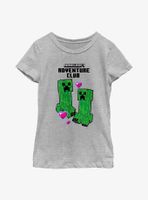 Minecraft Creeper Adventure Club Youth Girls T-Shirt