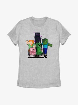 Minecraft Bobble Mobbin Womens T-Shirt