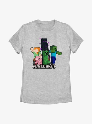 Minecraft Bobble Mobbin Womens T-Shirt