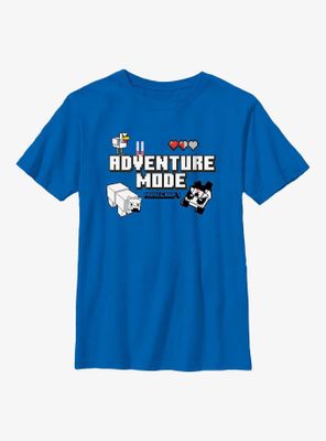 Minecraft And Adventure Youth T-Shirt