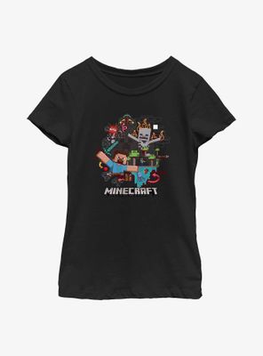 Minecraft Funtage Party Youth Girls T-Shirt