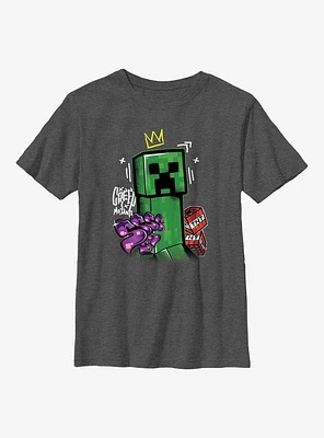 Minecraft Big Creep Crowned Youth T-Shirt