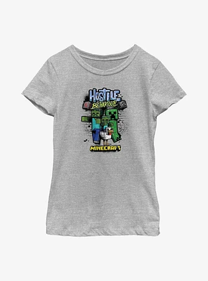 Minecraft Hostile Trio Youth Girls T-Shirt