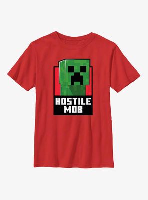 Minecraft Creep Hostile Mob Youth T-Shirt